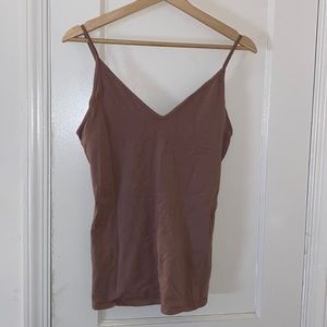 Spaghetti strap tank top undershirt